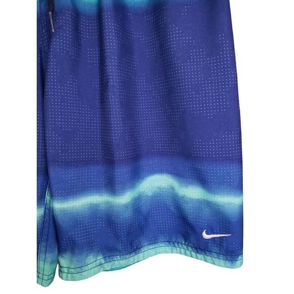 Nike Men's Swim Volley Trunks Landscape Vital 9" Volley Shorts Medium NWOT - Picture 6 of 7